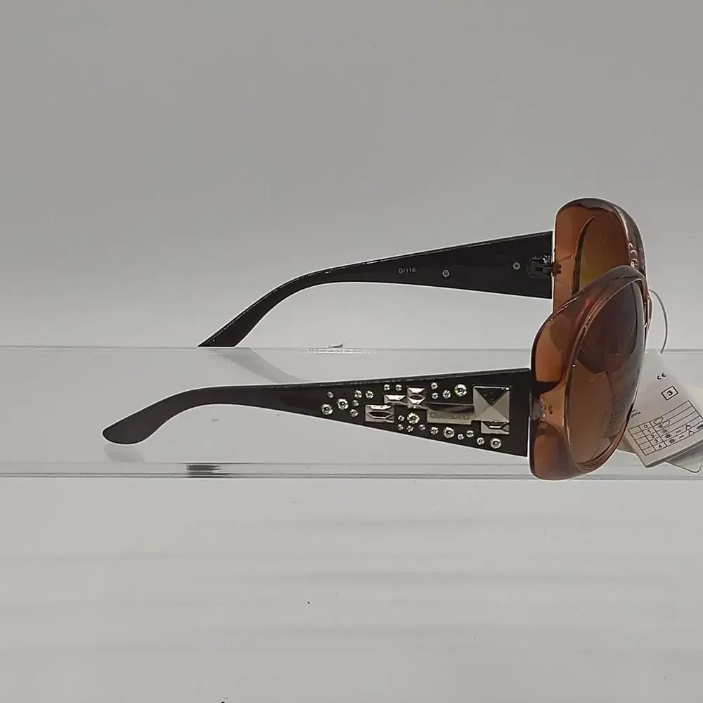Diamond eyewear brown sunglasses with